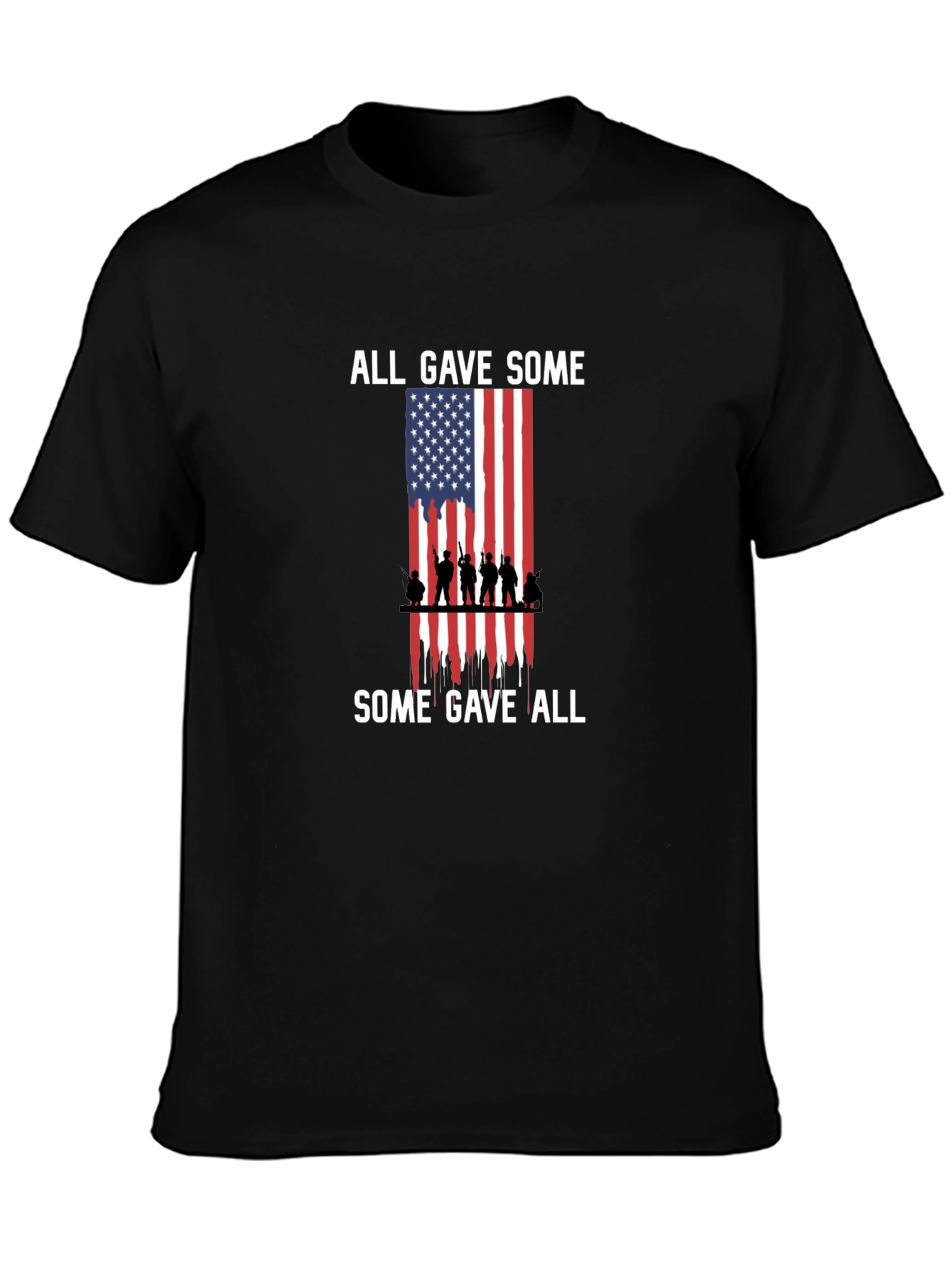 All Gave Some T-Shirt: Patriotic Memorial Design