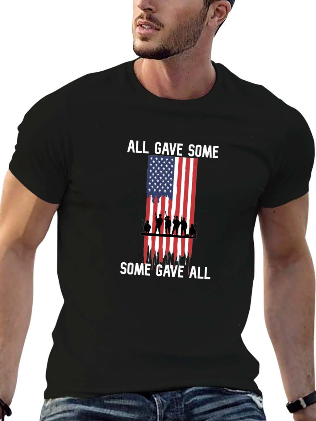 All Gave Some T-Shirt: Patriotic Memorial Design