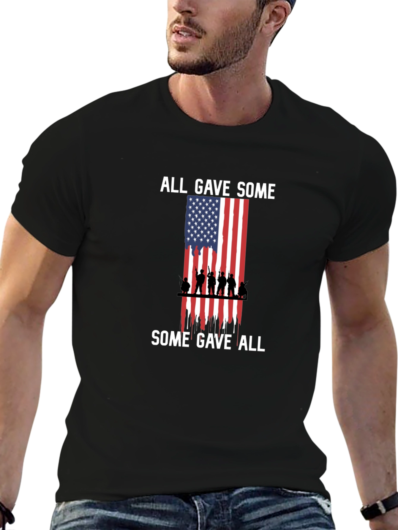 All Gave Some T-Shirt: Patriotic Memorial Design
