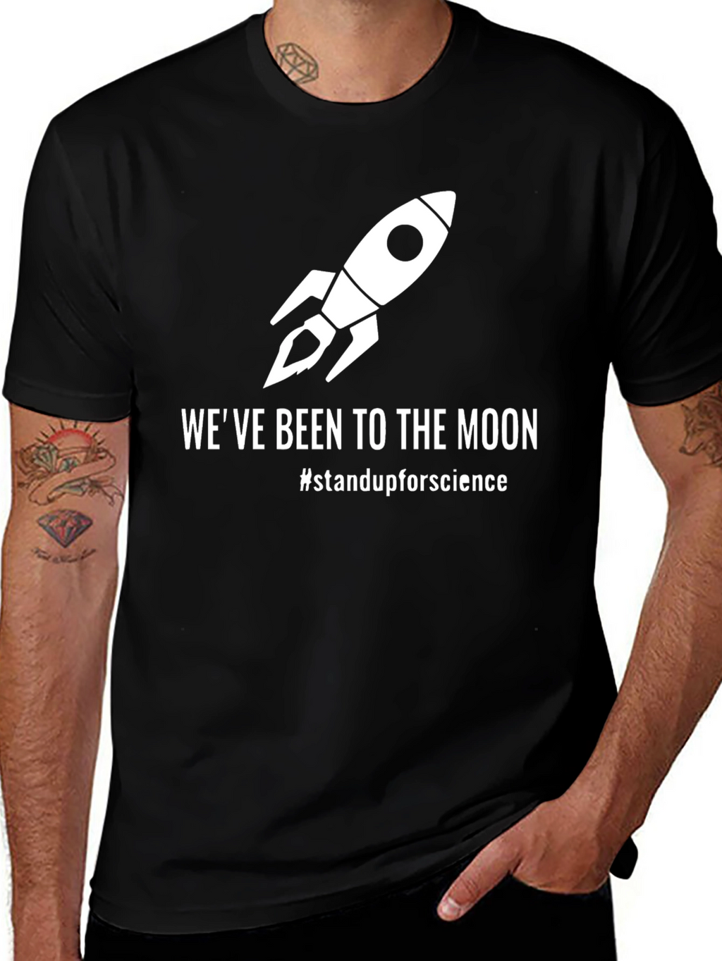 Weve Been to the Moon Graphic T-Shirt