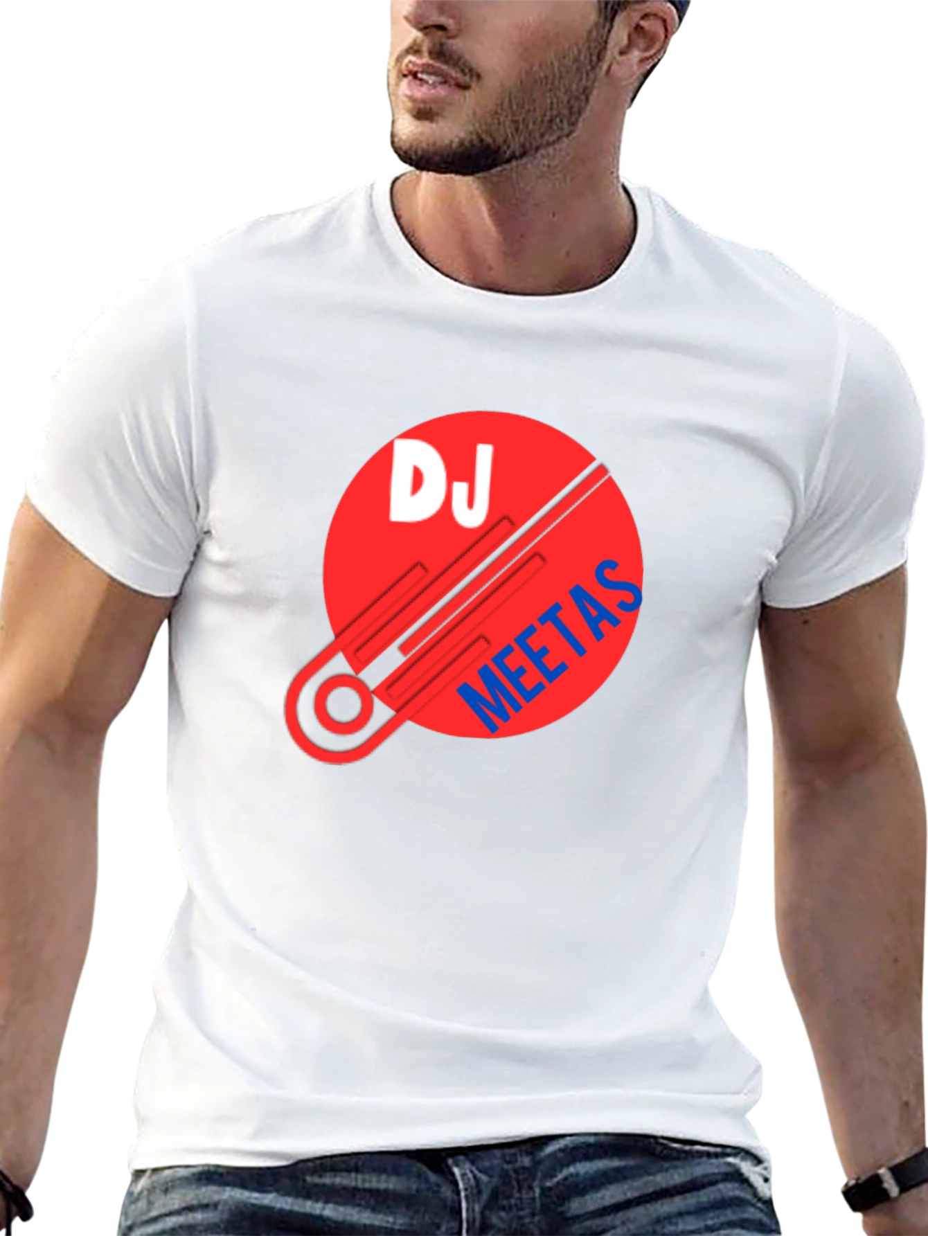 DJ Meetas Graphic T-Shirt - Black