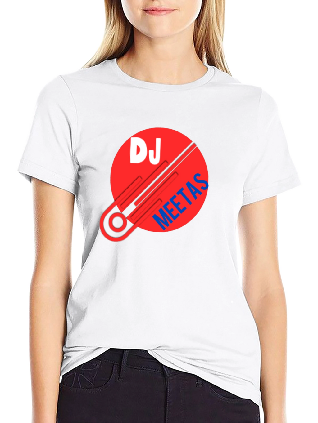 DJ Meetas Graphic T-Shirt - Black