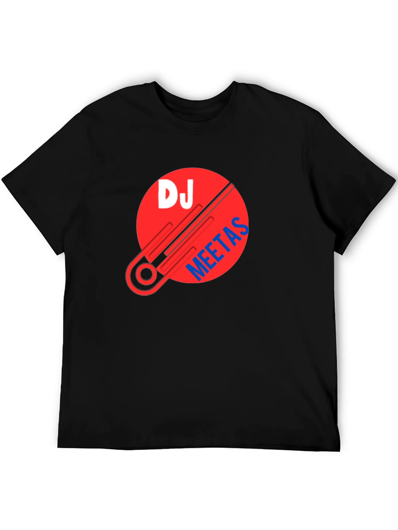 DJ Meetas Graphic T-Shirt - Black
