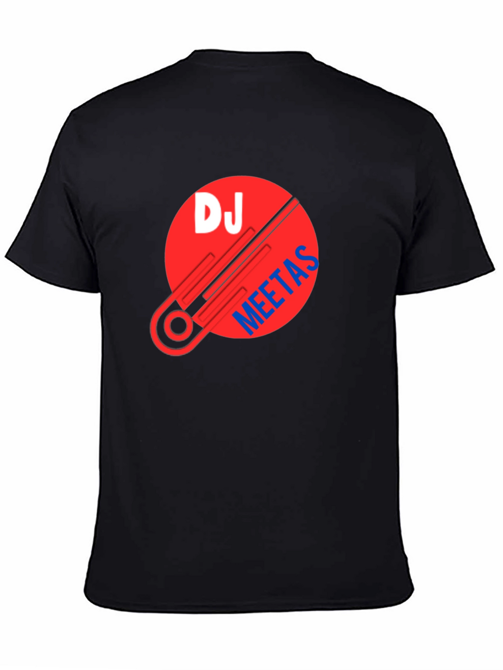 DJ Meetas Graphic T-Shirt - Black