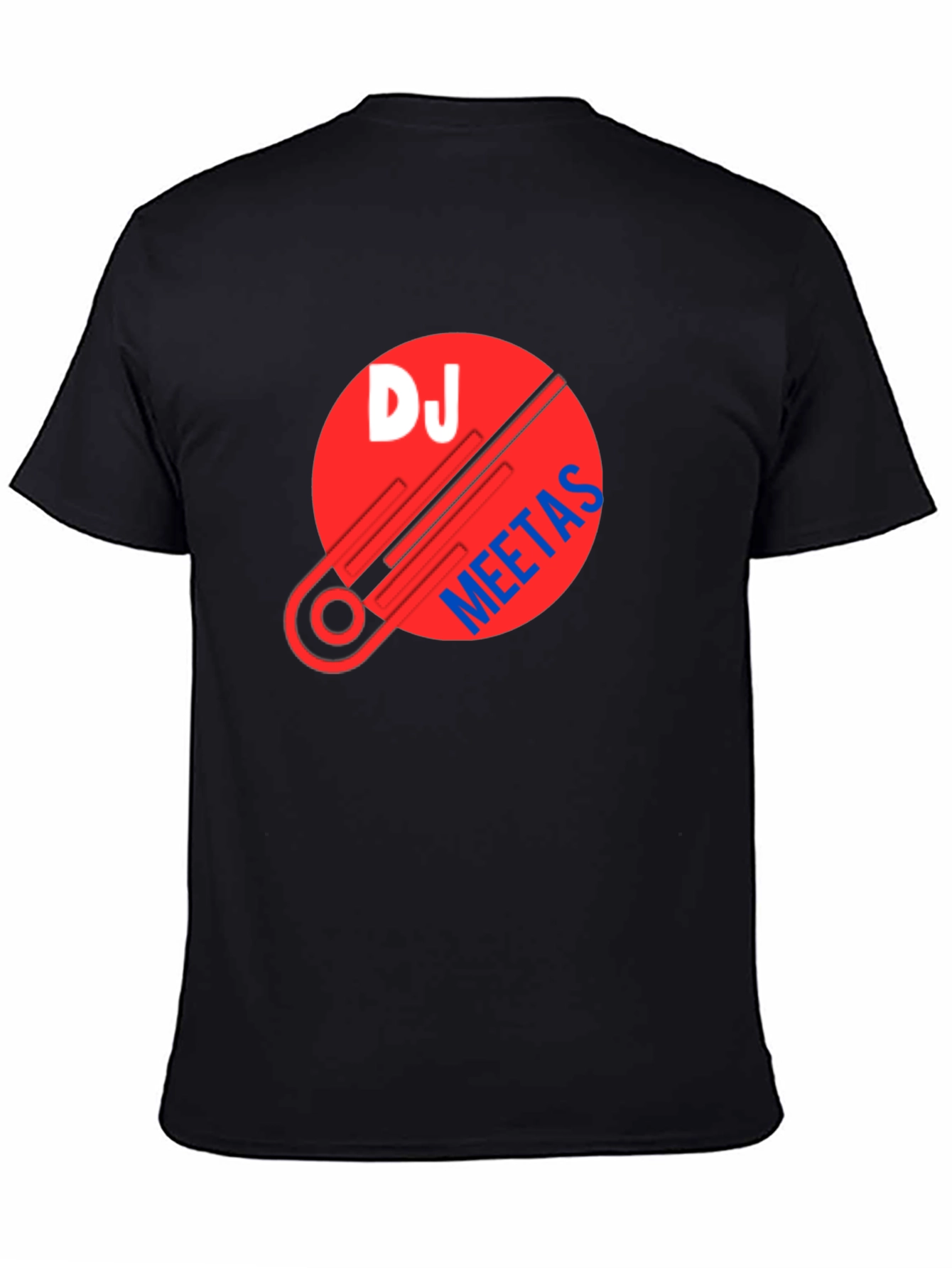 DJ Meetas Graphic T-Shirt - Black