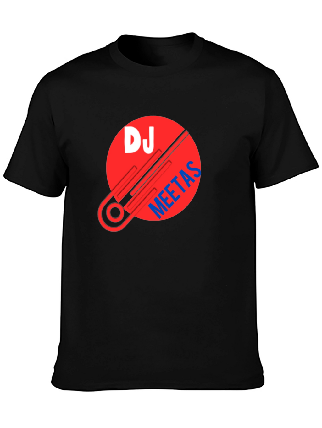 DJ Meetas Graphic T-Shirt - Black