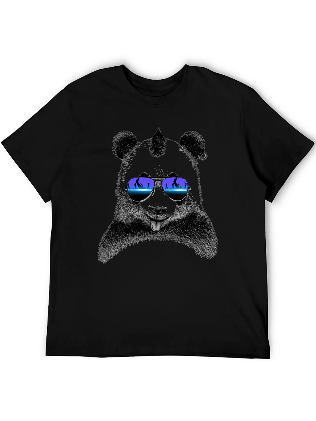 Cool Bear T-Shirt - Black Graphic Tee