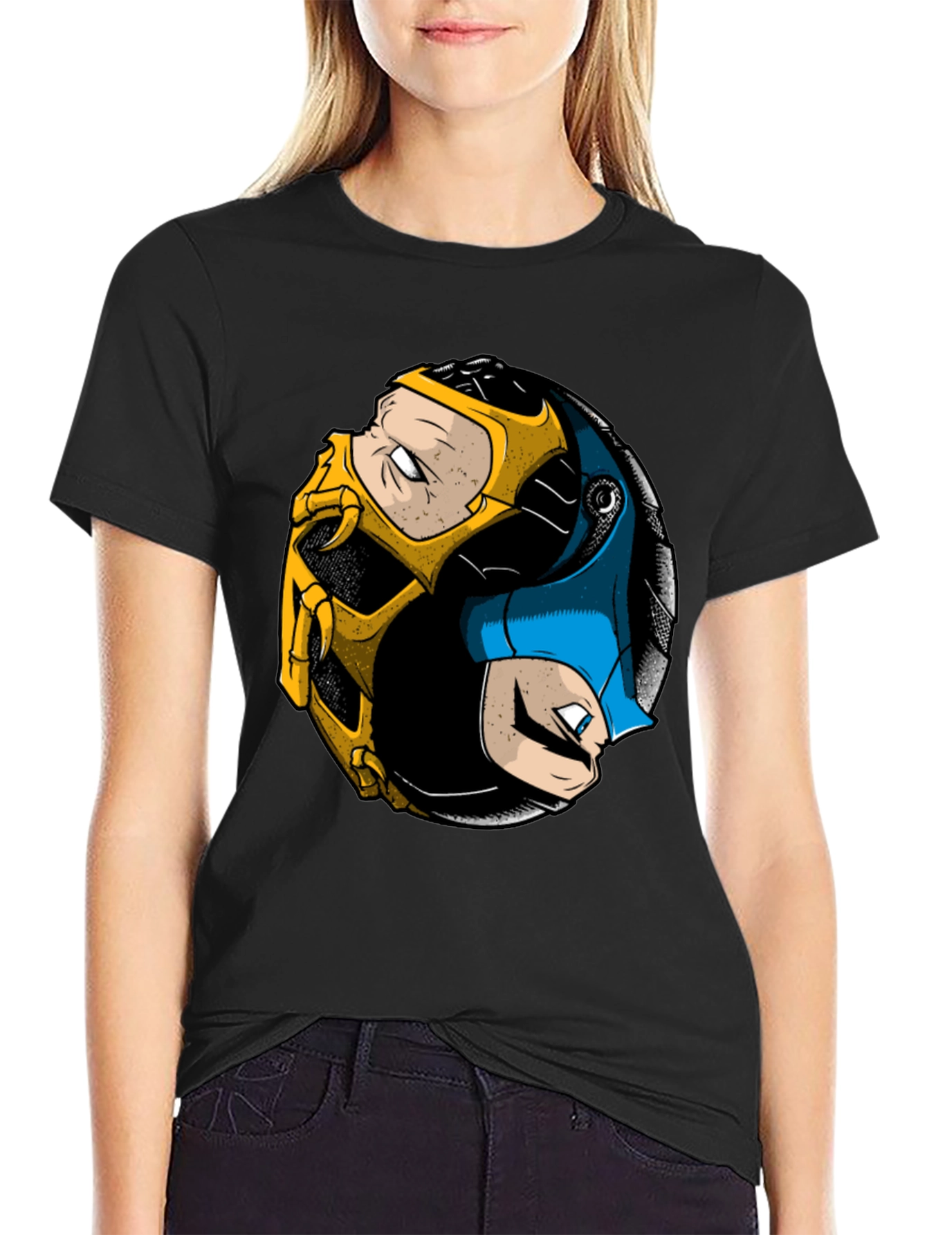 Yin Yang Mortal Kombat T-Shirt
