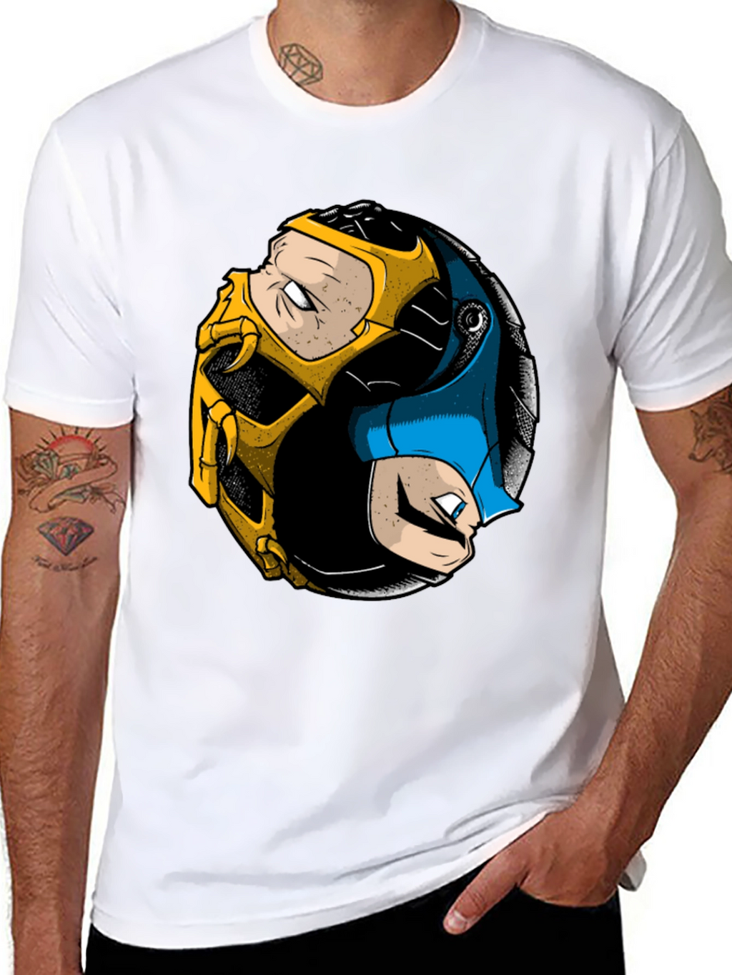 Yin Yang Mortal Kombat T-Shirt