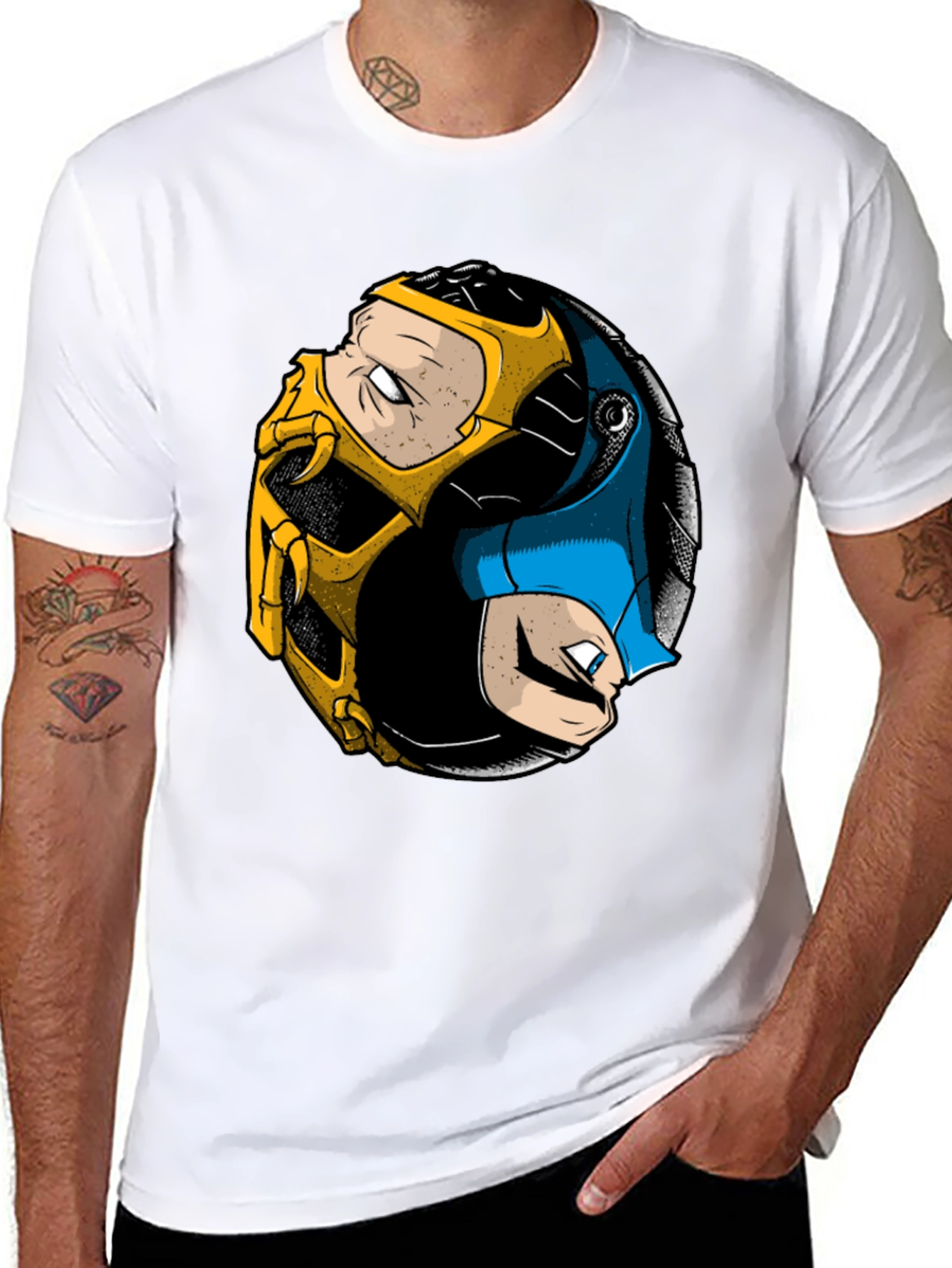Yin Yang Mortal Kombat T-Shirt