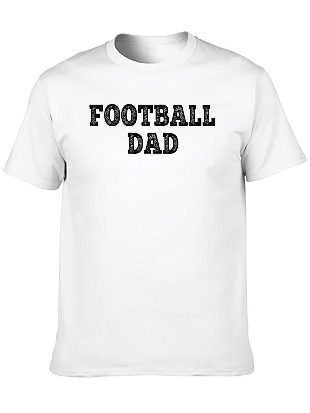 Football Dad T-Shirt - Black Graphic Tee