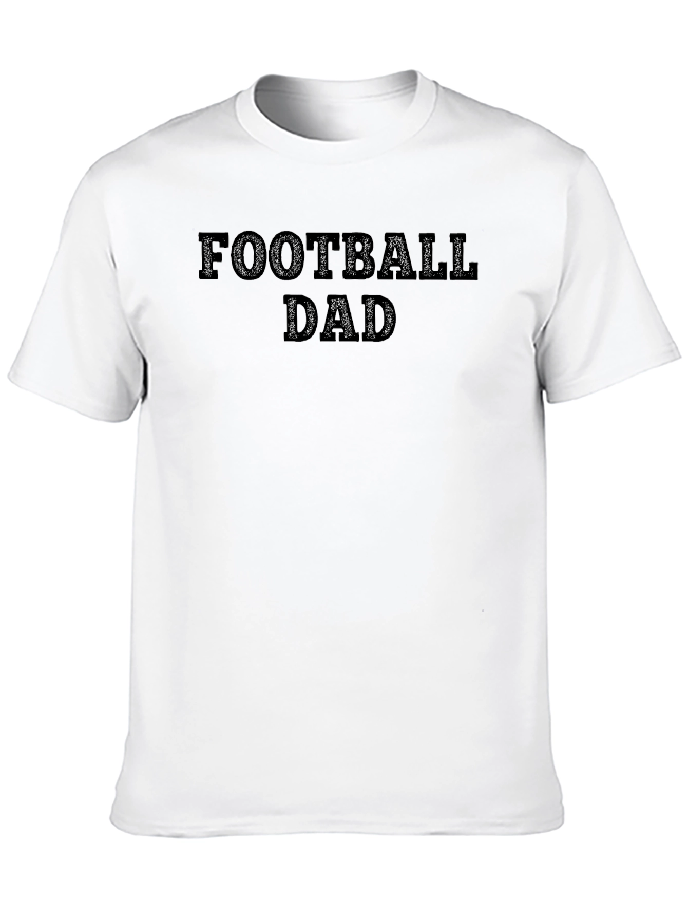 Football Dad T-Shirt - Black Graphic Tee