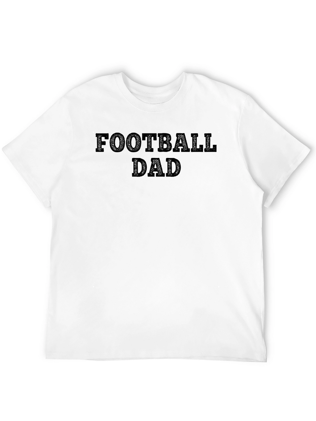 Football Dad T-Shirt - Black Graphic Tee