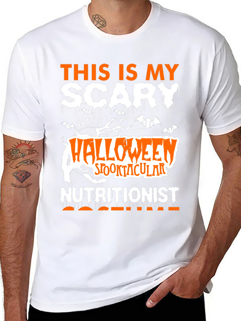 Halloween Nutritionist T-Shirt - Scary Spooktacular Design