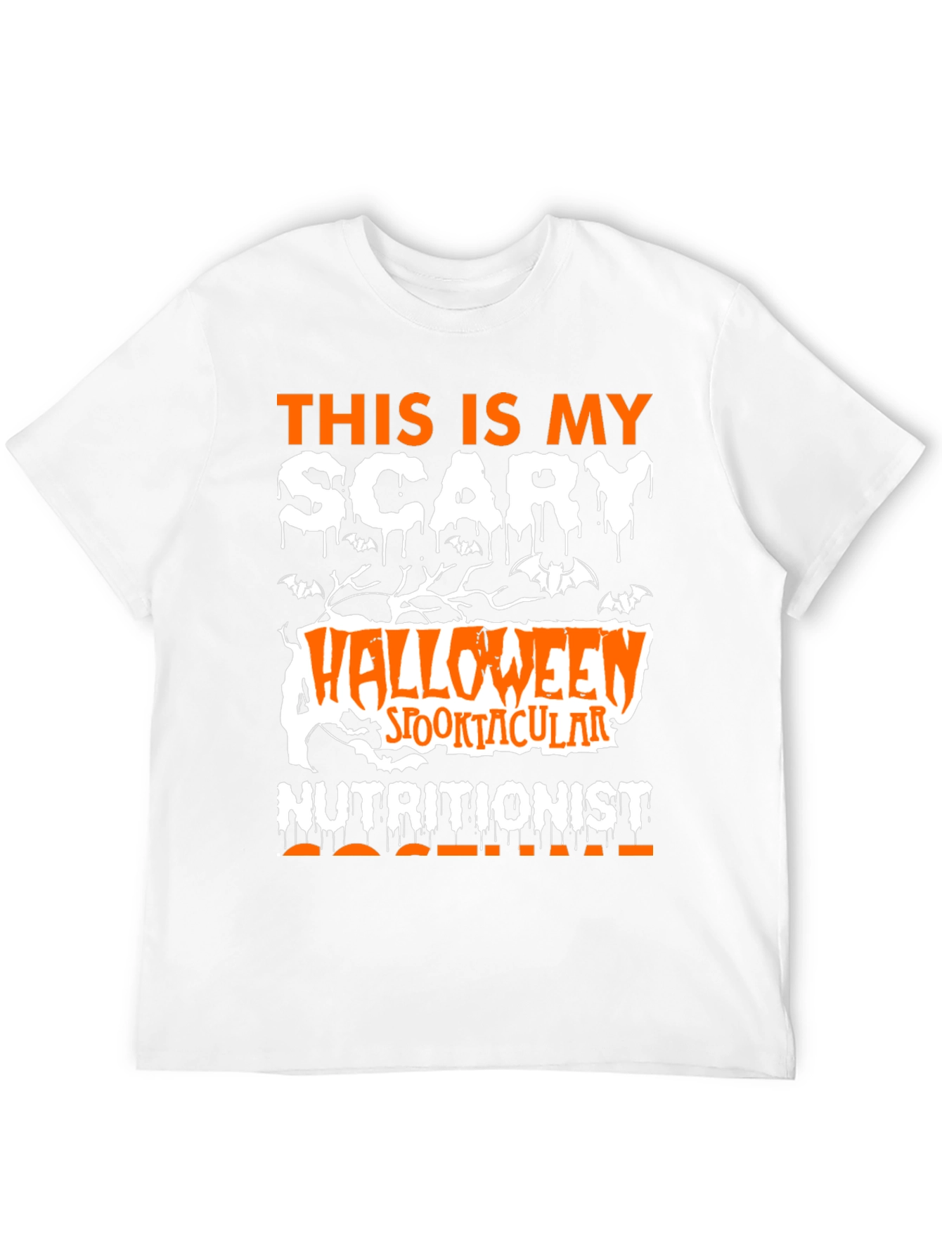 Halloween Nutritionist T-Shirt - Scary Spooktacular Design