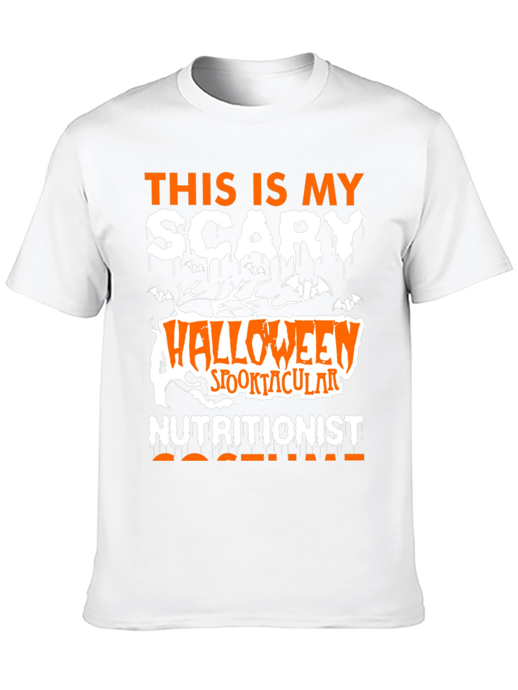 Halloween Nutritionist T-Shirt - Scary Spooktacular Design