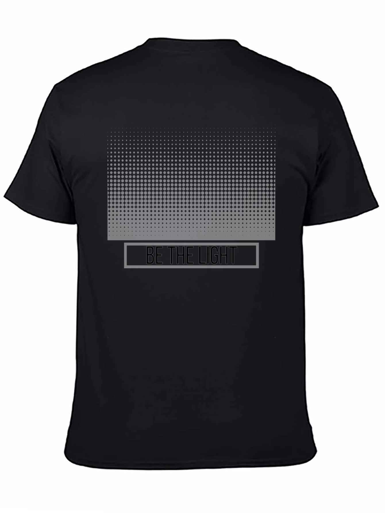 Be The Light Graphic Print Mens T-Shirt