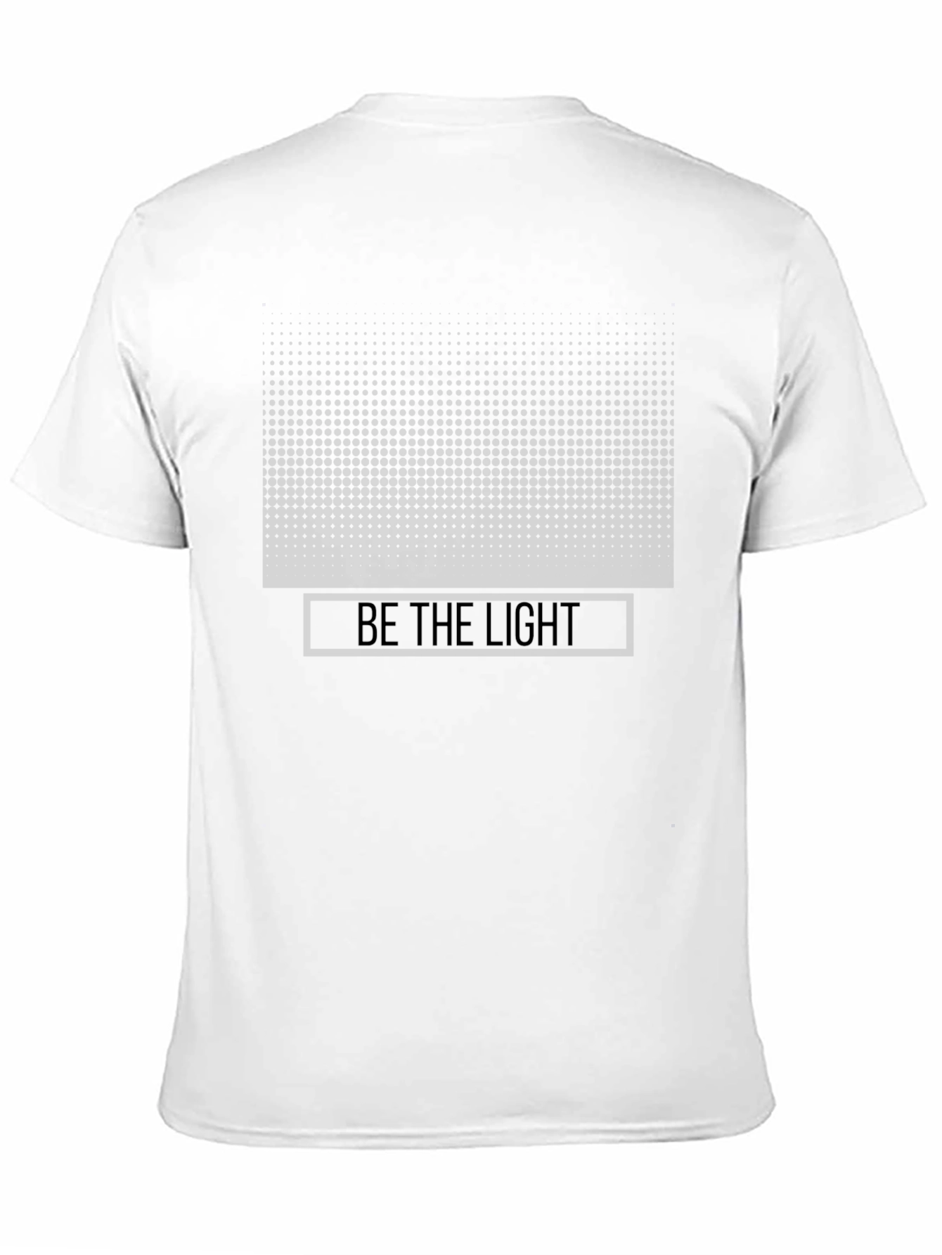 Be The Light Graphic Print Mens T-Shirt