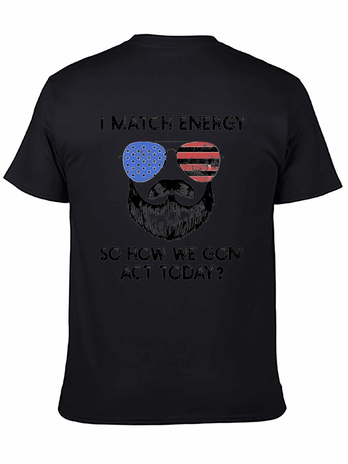 I Match Energy T-Shirt - Patriotic Design