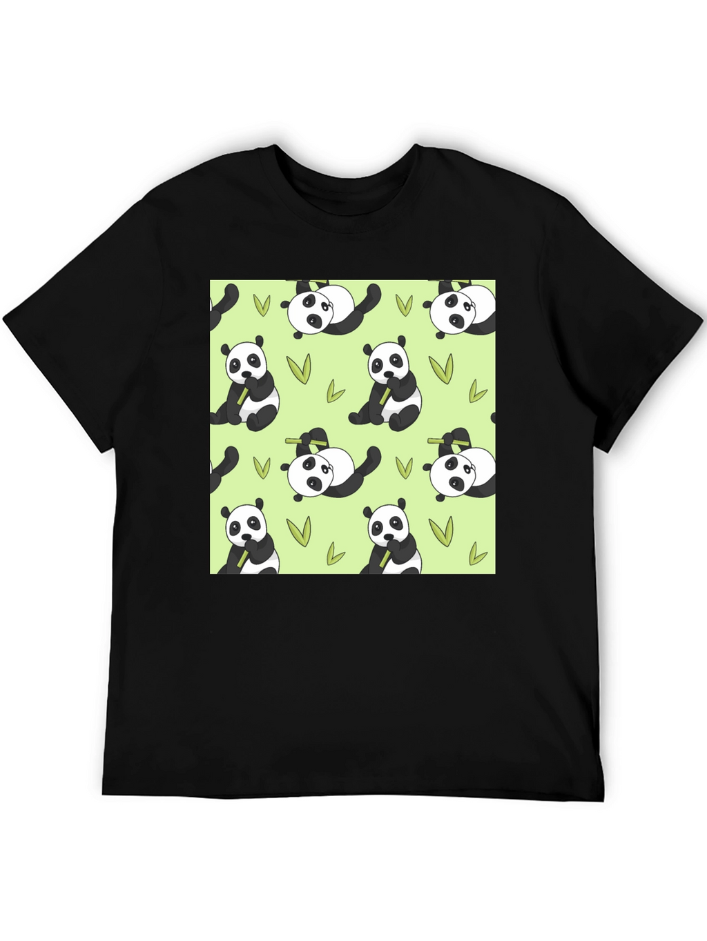 Panda Print T-Shirt - Cute Animal Tee