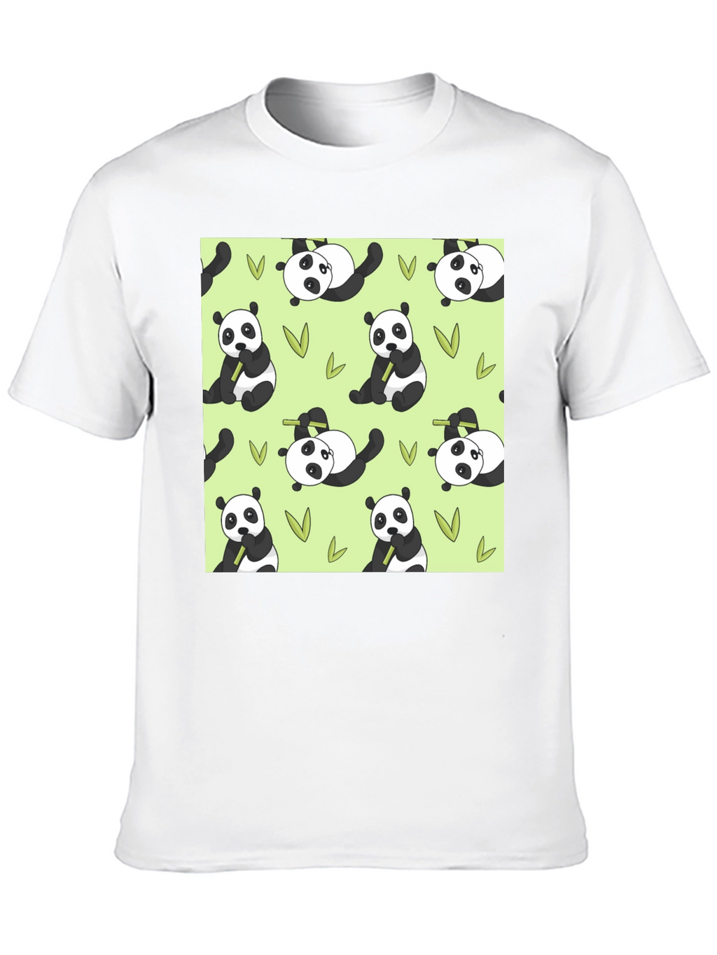 Panda Print T-Shirt - Cute Animal Tee
