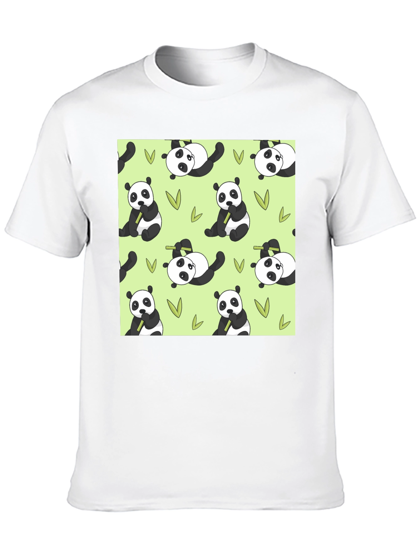 Panda Print T-Shirt - Cute Animal Tee
