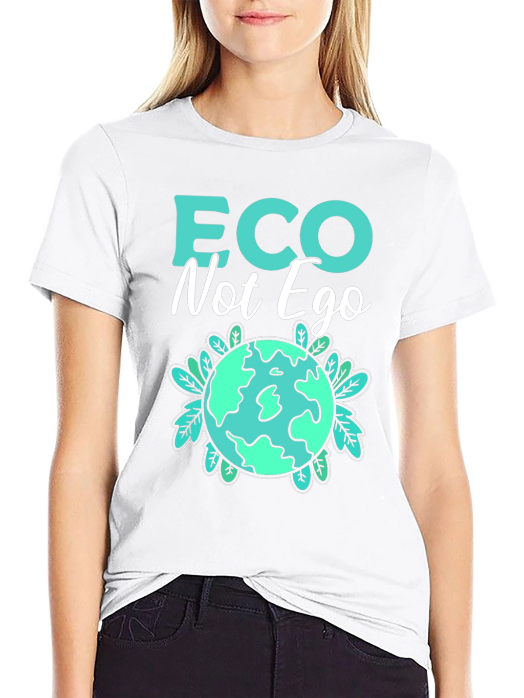 Eco Not Ego Graphic T-Shirt