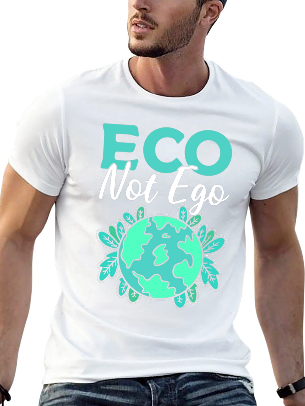 Eco Not Ego Graphic T-Shirt