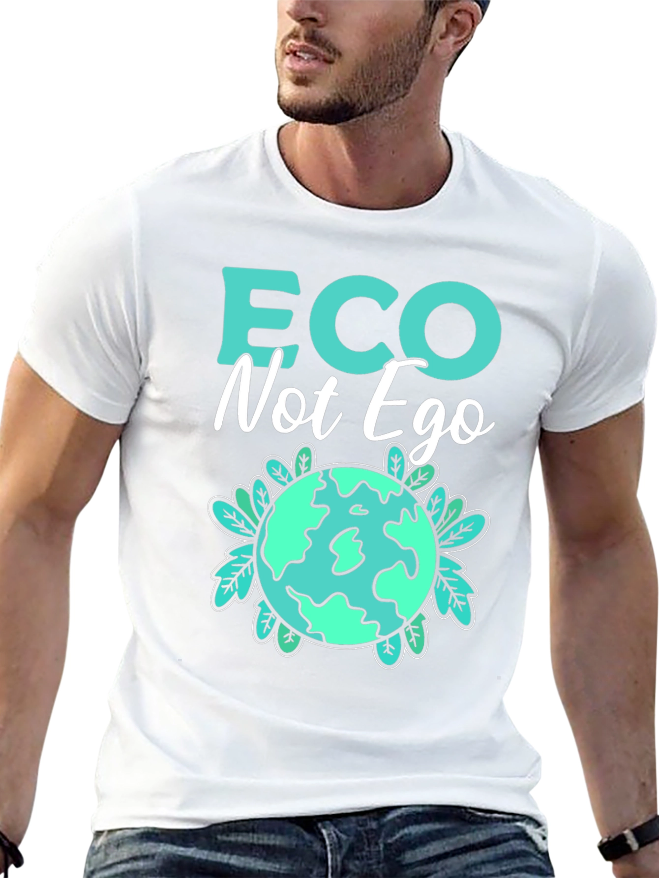 Eco Not Ego Graphic T-Shirt