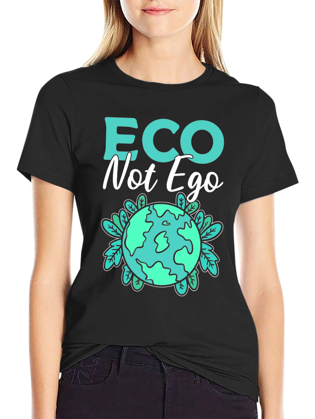 Eco Not Ego Graphic T-Shirt