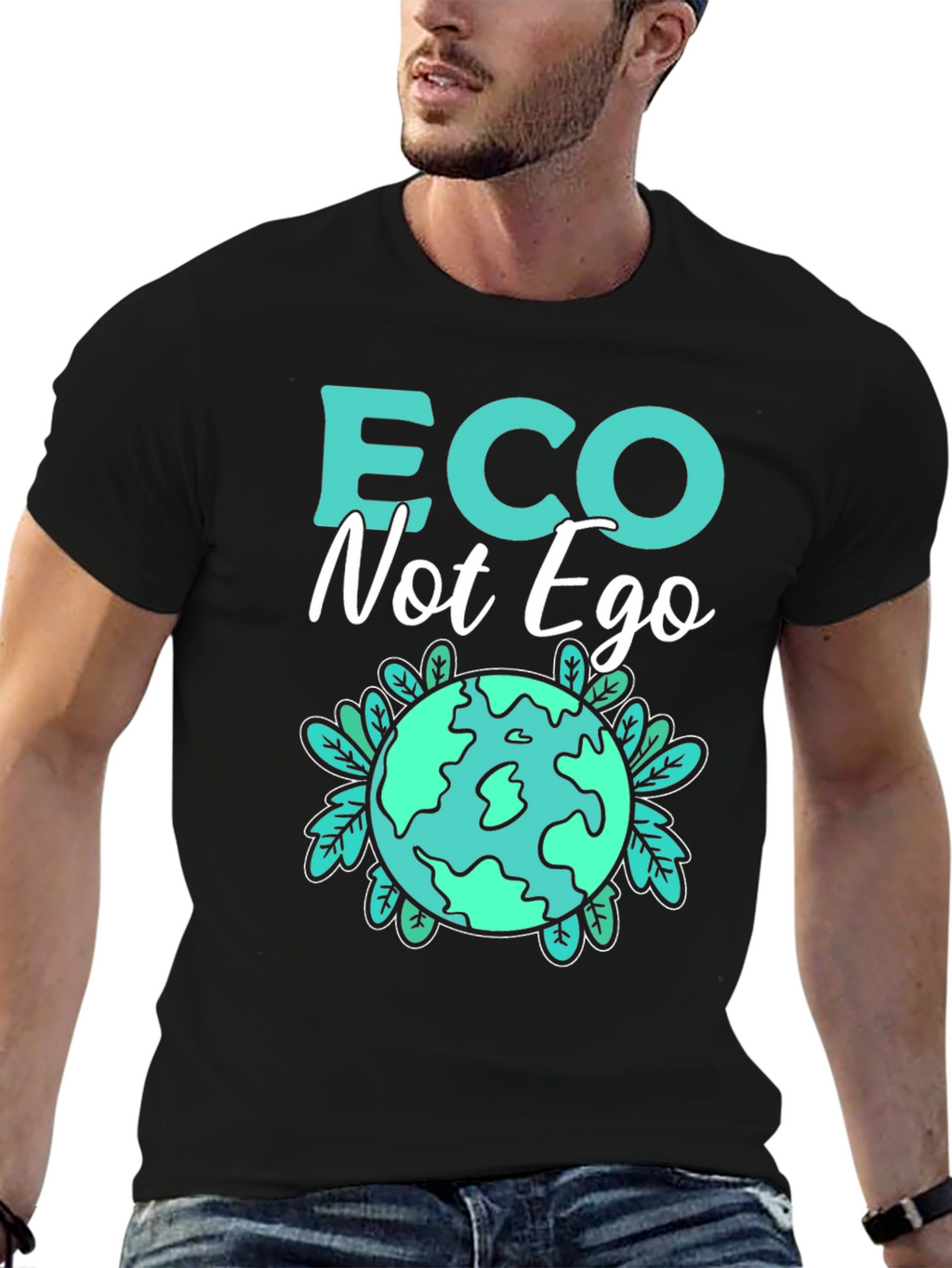 Eco Not Ego Graphic T-Shirt