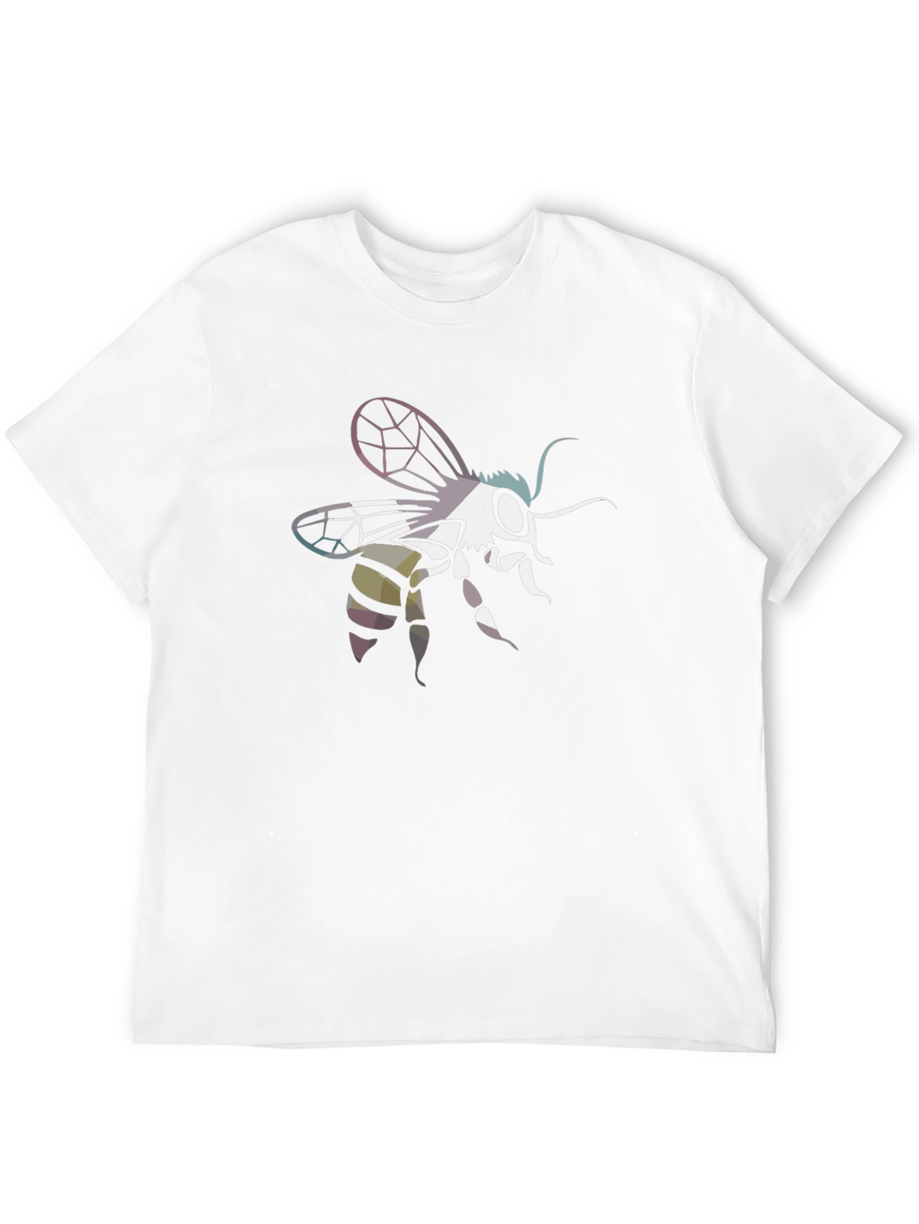 Bee Graphic Tee - Black Cotton Blend