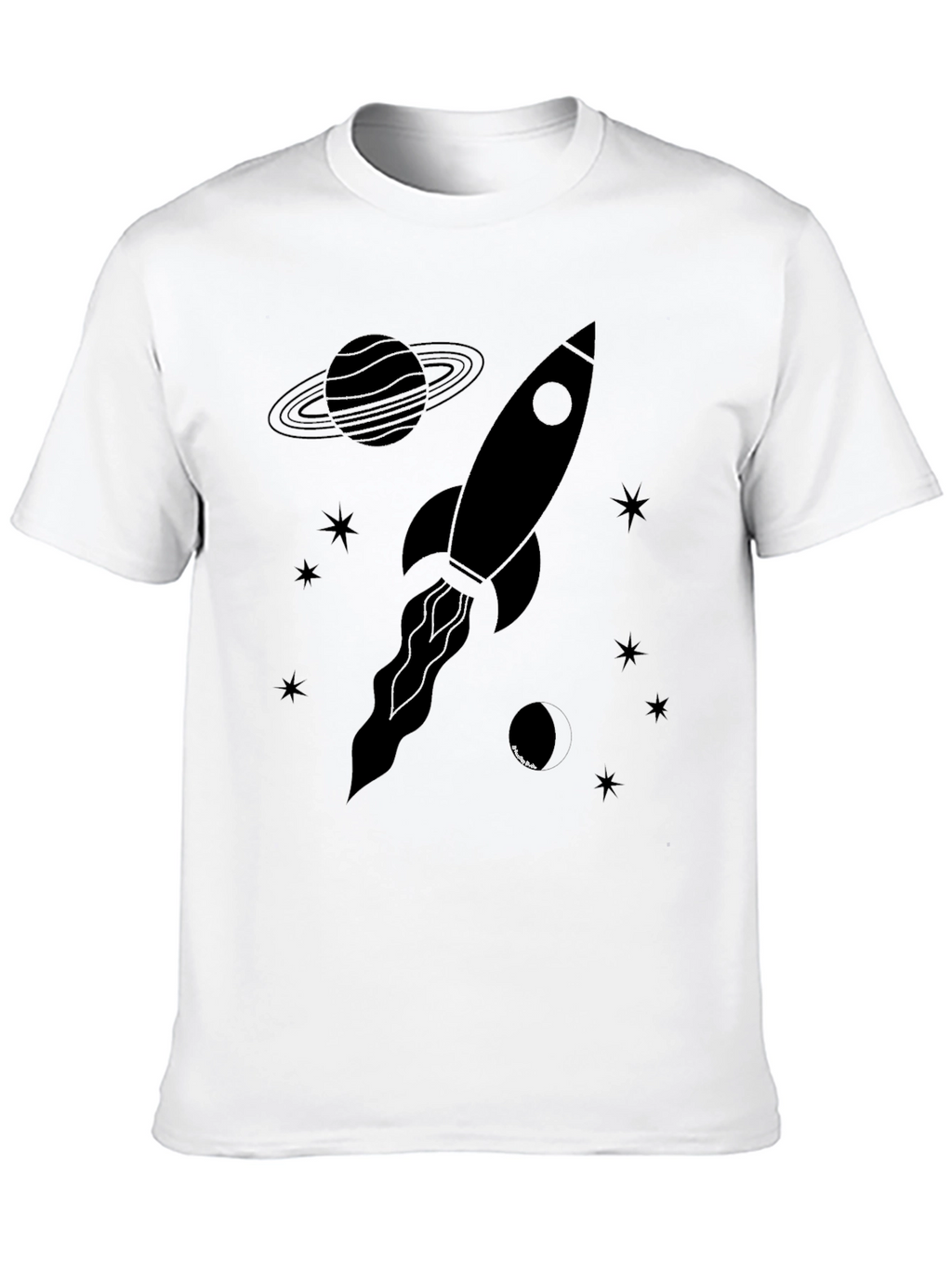 Rocket Galaxy Graphic Tee