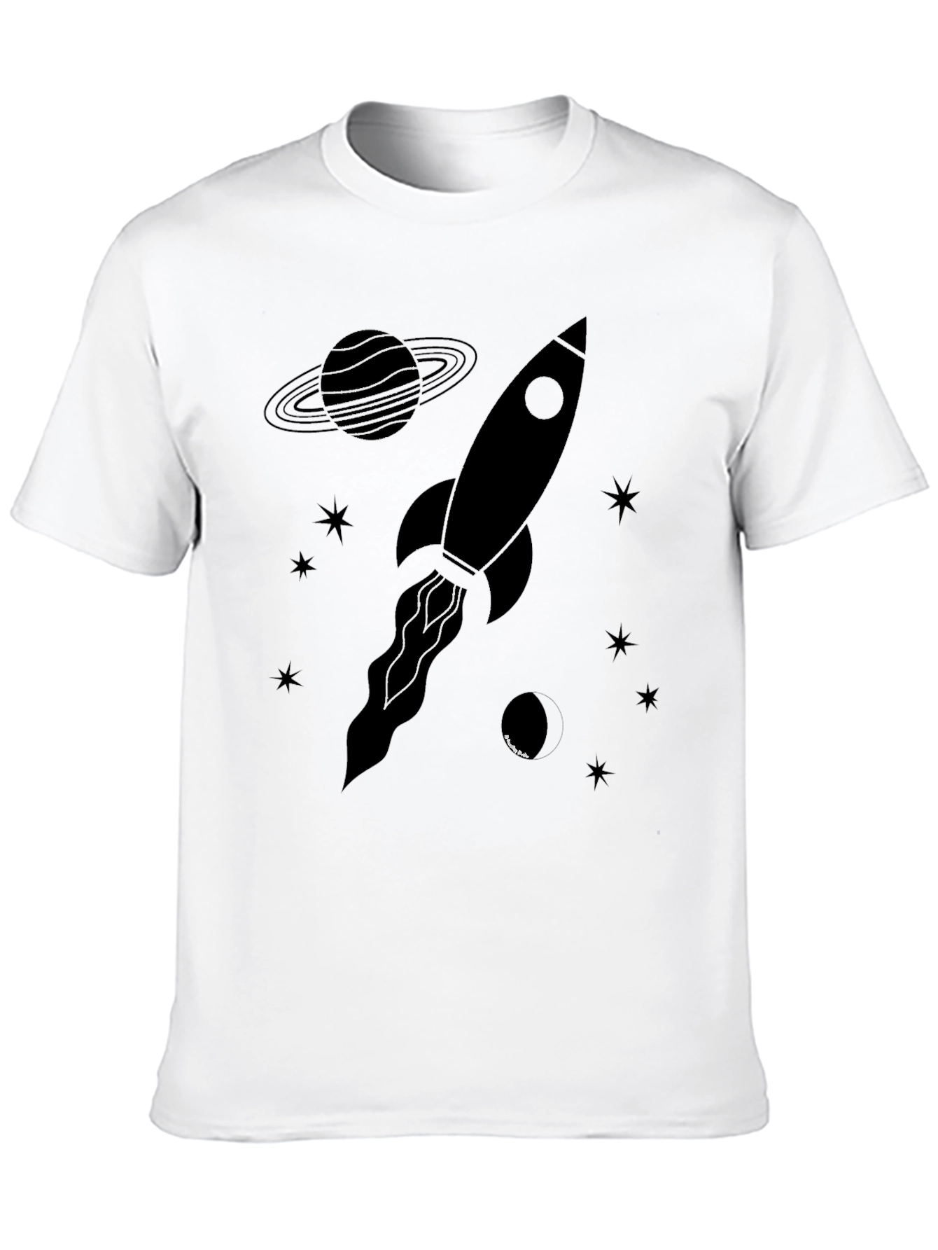 Rocket Galaxy Graphic Tee
