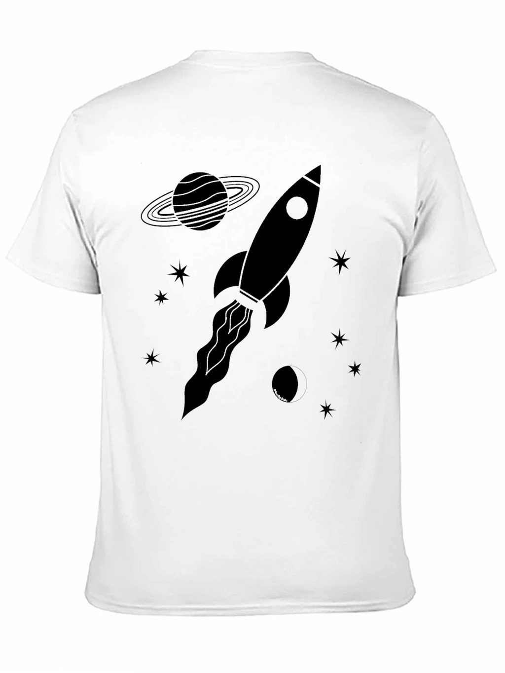 Rocket Galaxy Graphic Tee
