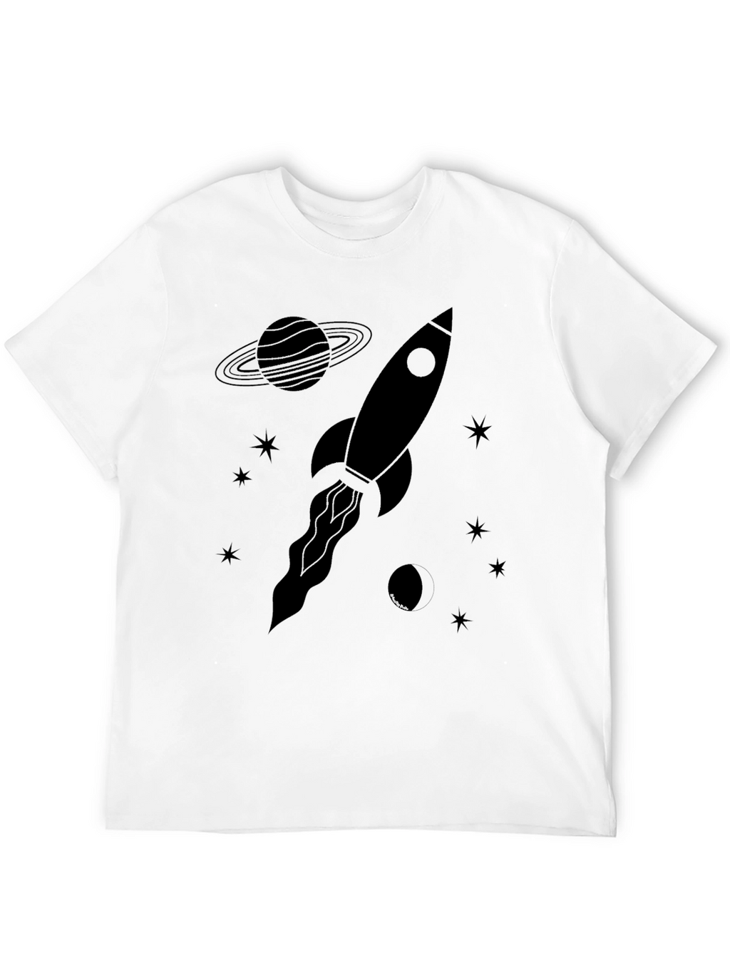 Rocket Galaxy Graphic Tee