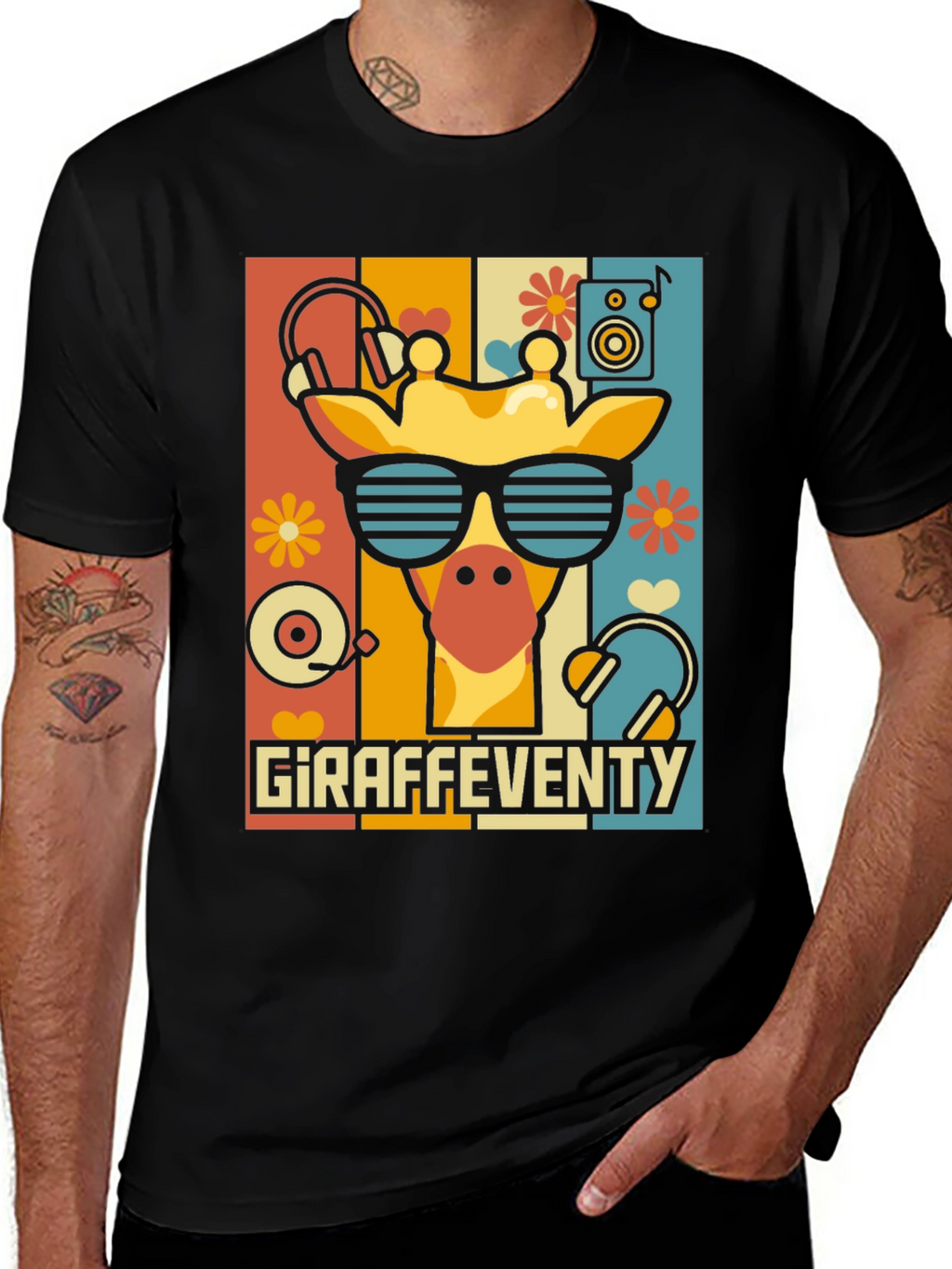 Giraffeventy Graphic Tee