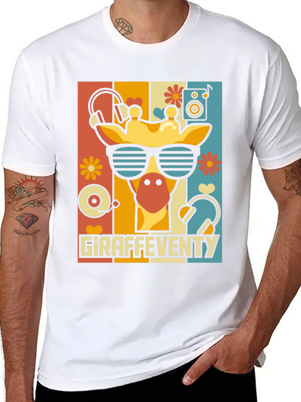 Giraffeventy Graphic Tee