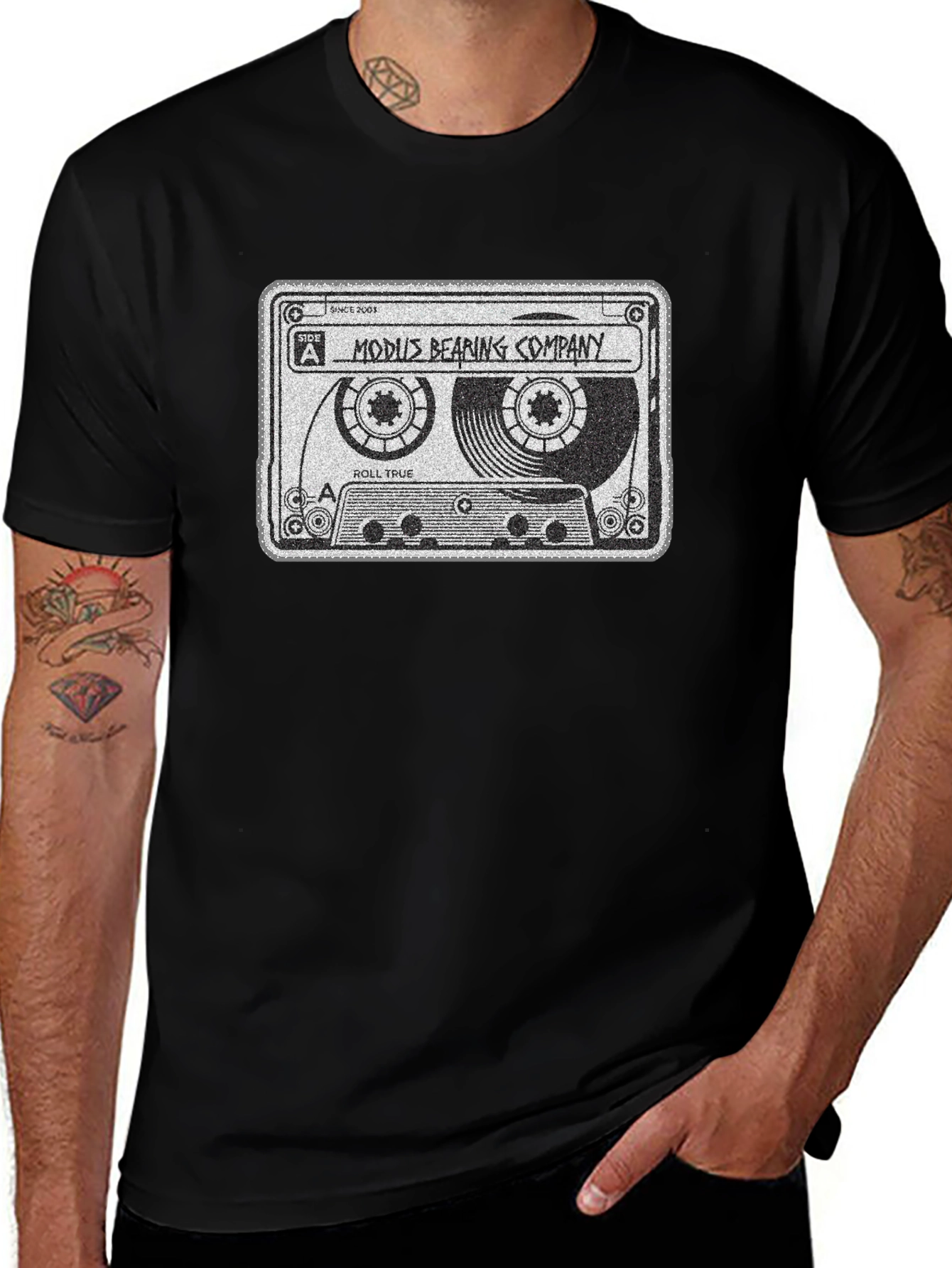 Modus Bearing Company Cassette Tape Graphic T-Shirt