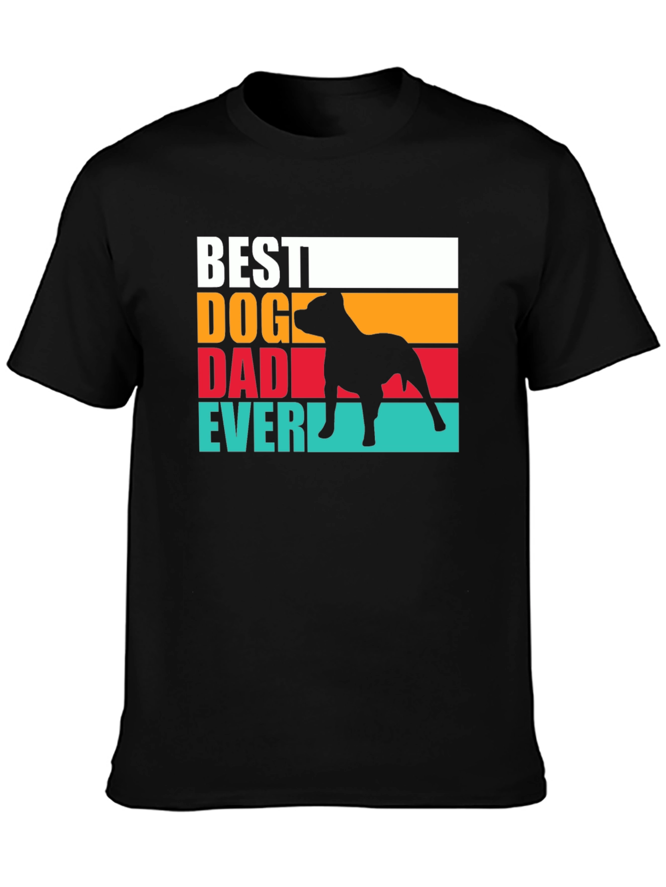 Best Dog Dad Ever T-Shirt - Cute Pet Lover Tee