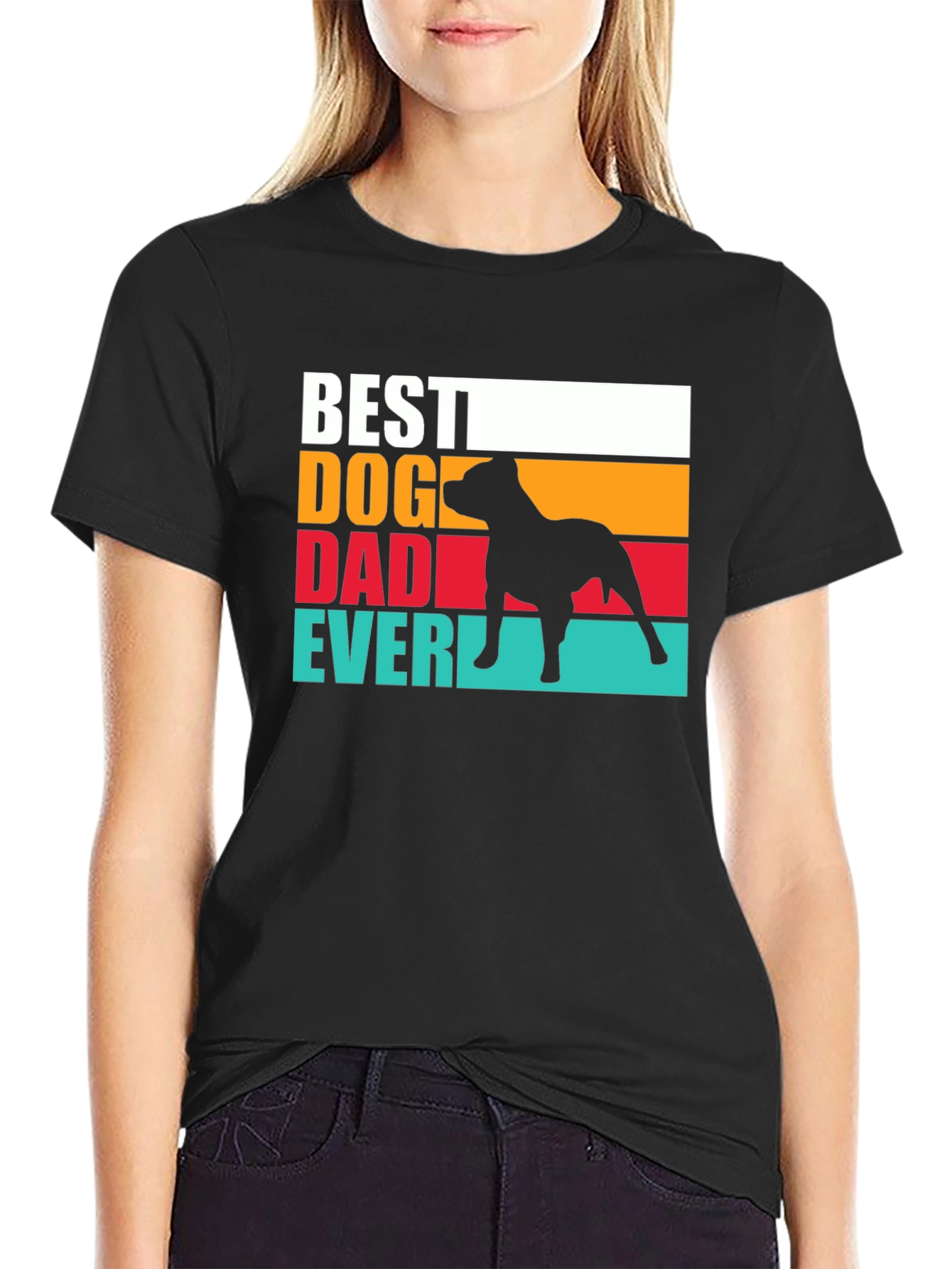 Best Dog Dad Ever T-Shirt - Cute Pet Lover Tee