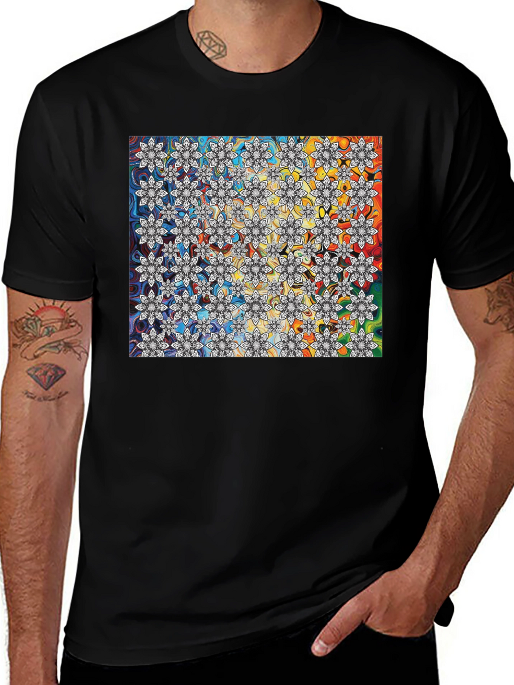 Floral Spectrum T-Shirt