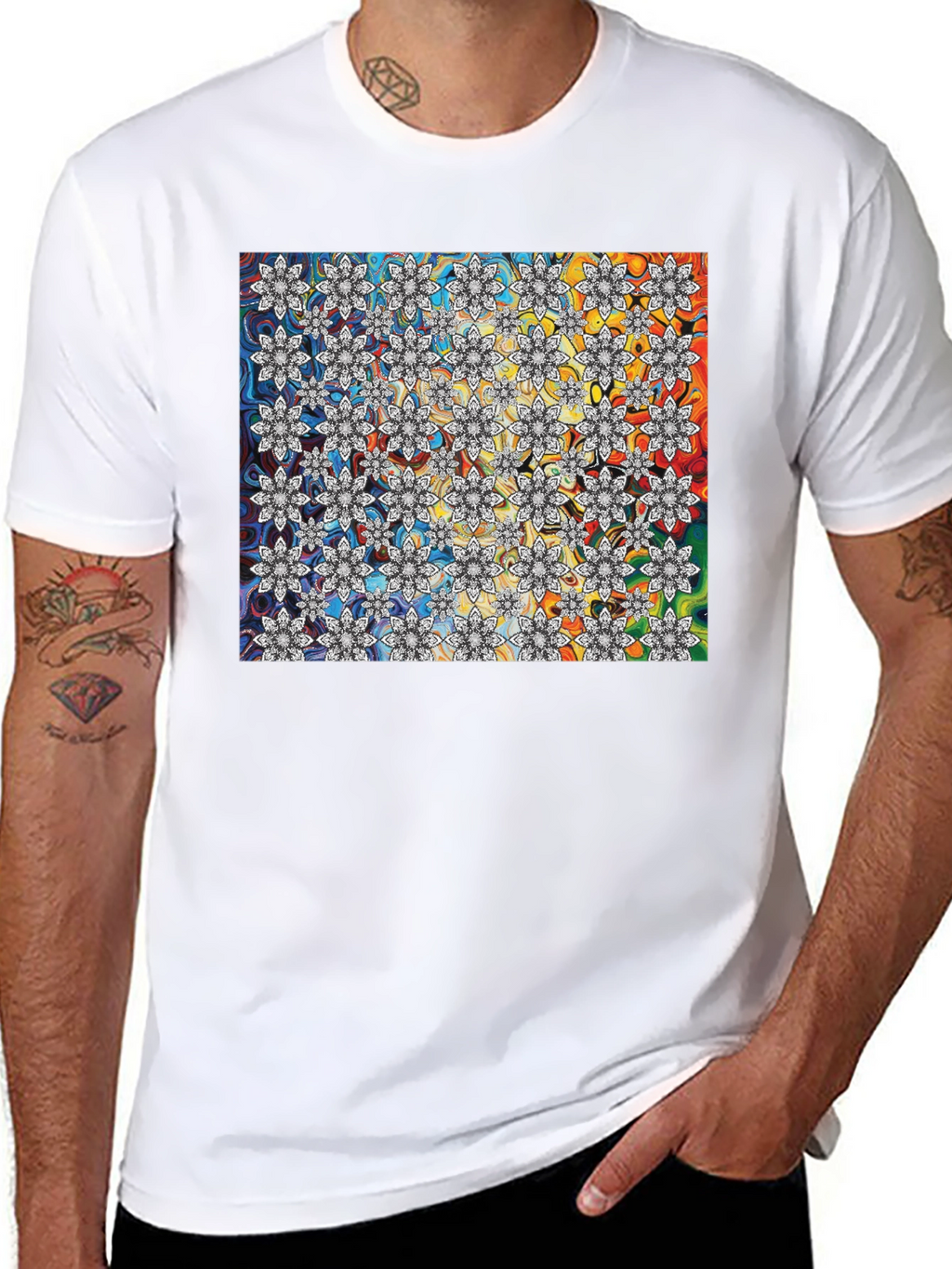 Floral Spectrum T-Shirt