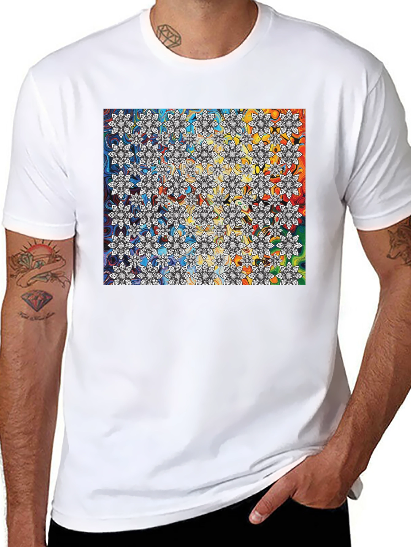 Floral Spectrum T-Shirt