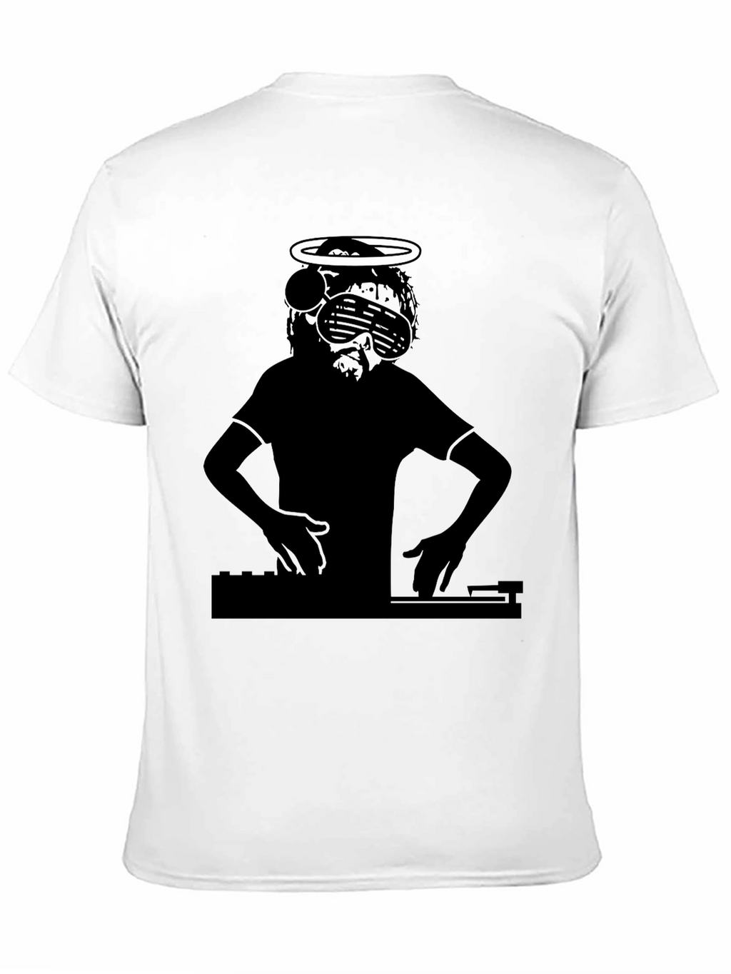 DJ Jesus Graphic T-Shirt - Black