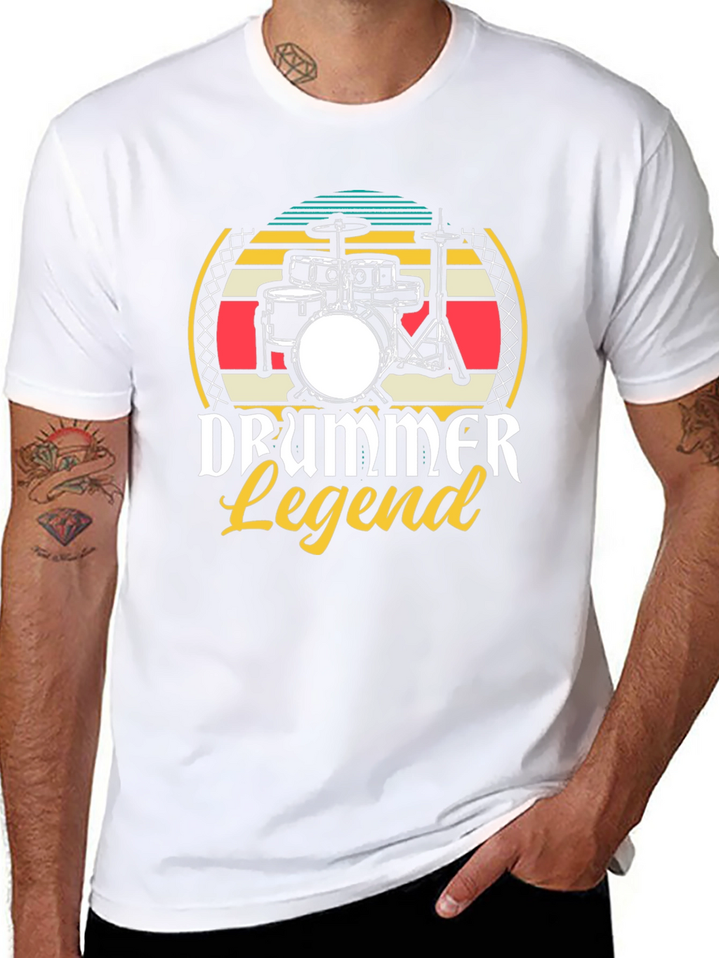 Drummer Legend Graphic Tee