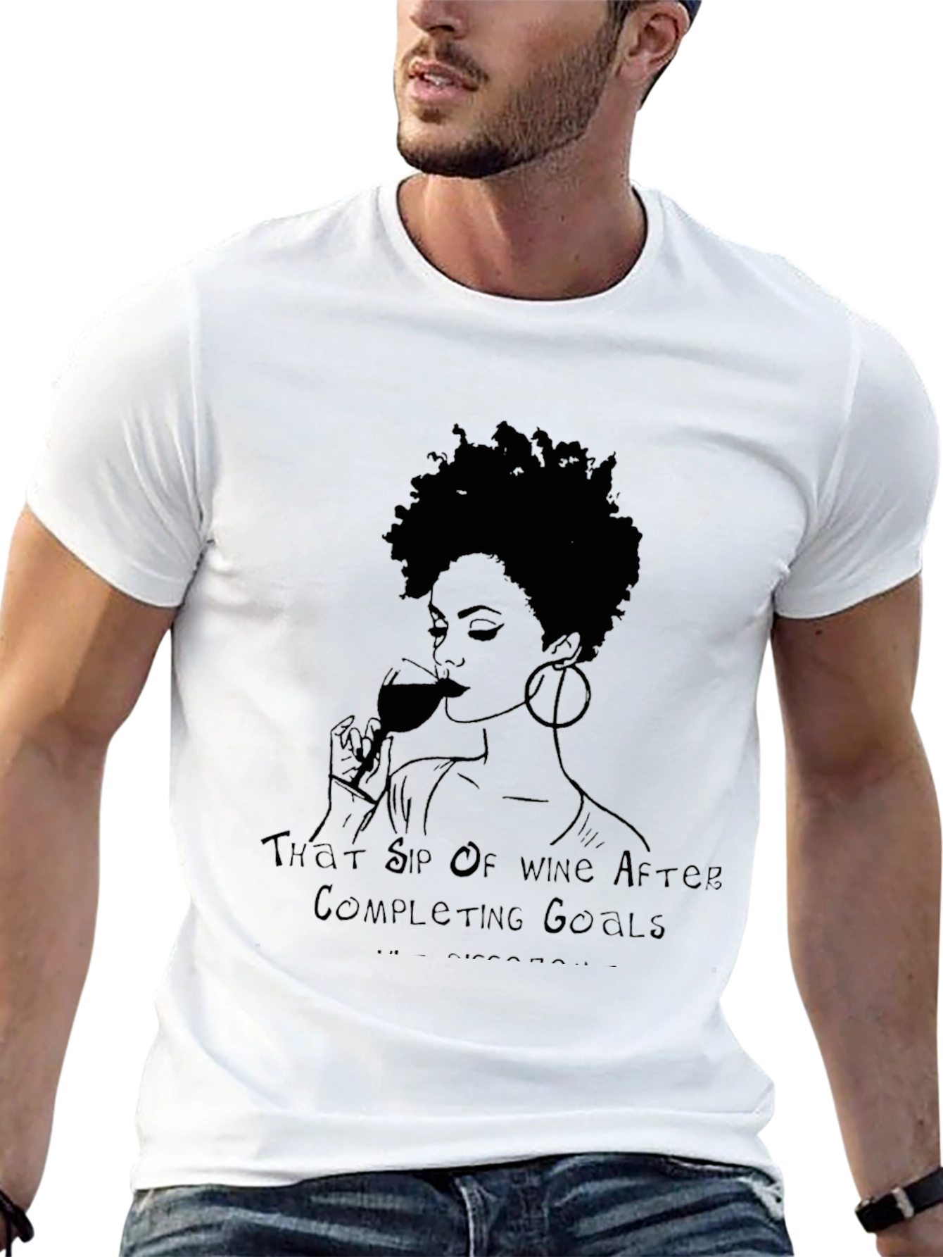 Wine After Goals T-Shirt - Relaxing Comfort