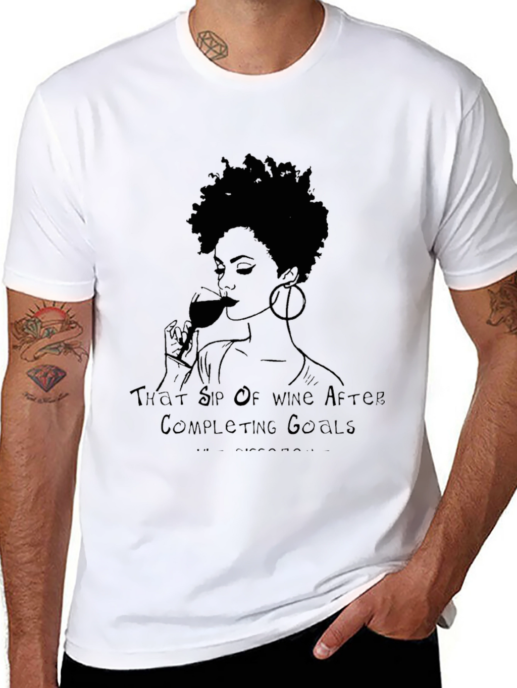 Wine After Goals T-Shirt - Relaxing Comfort