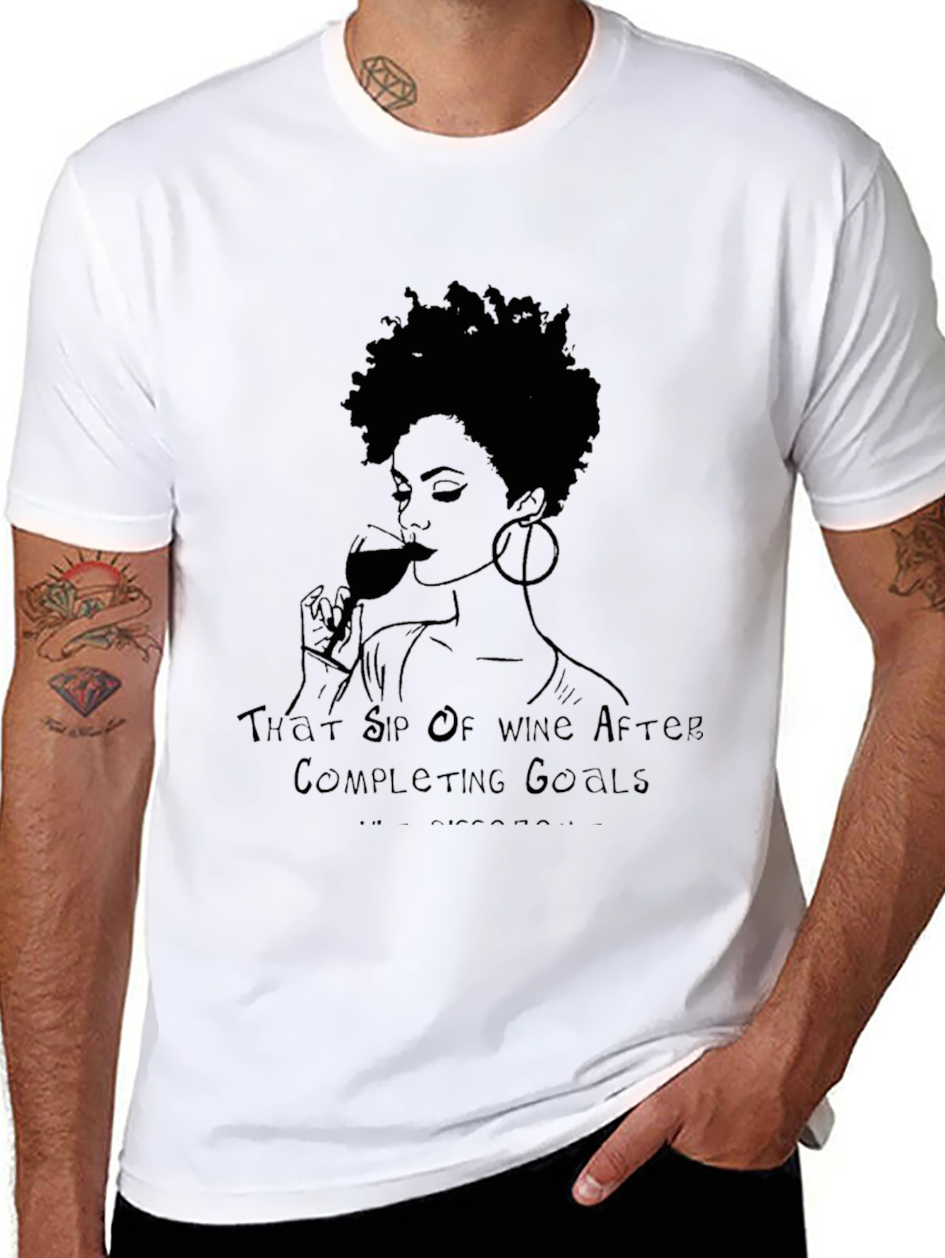 Wine After Goals T-Shirt - Relaxing Comfort