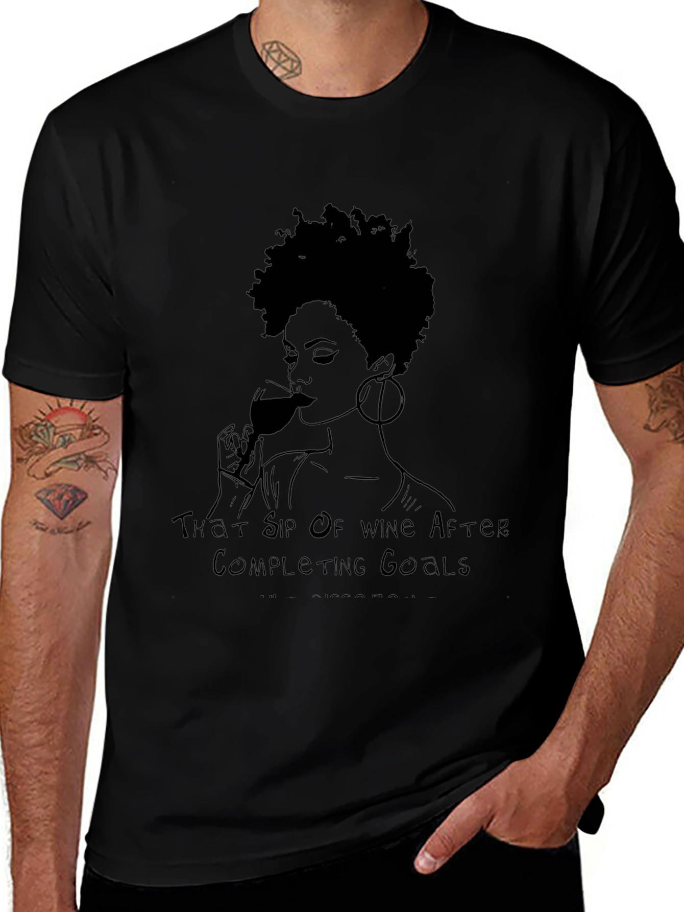 Wine After Goals T-Shirt - Relaxing Comfort
